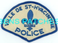 CANADA,QUEBEC,ST HYACINTHE POLICE 1